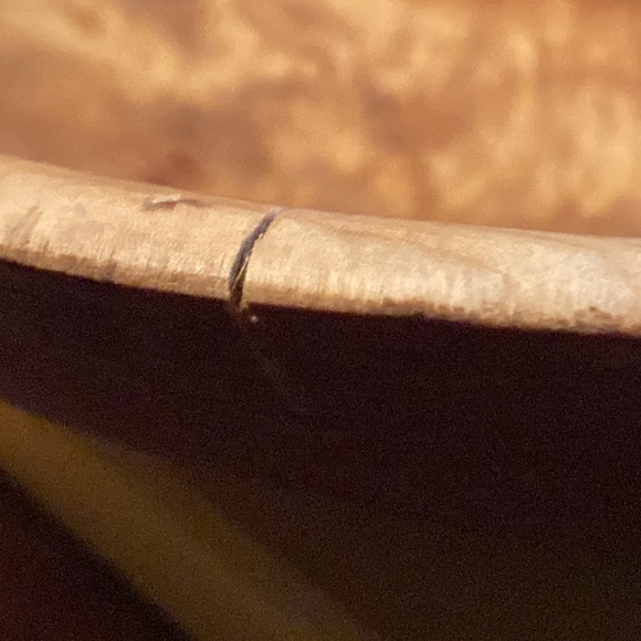 Vintage | Wood chopping bowl. - Picture 12 of 12